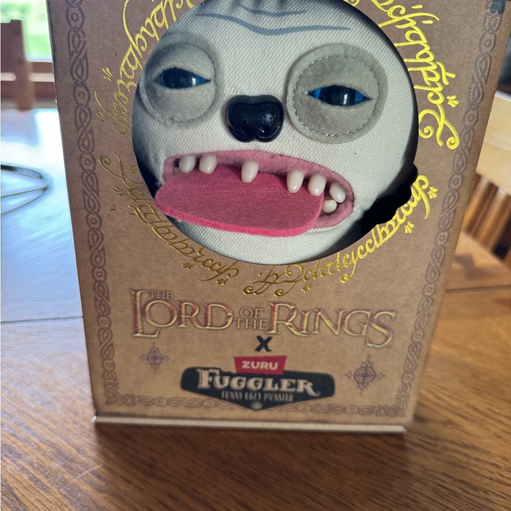 Fuggler Lord of the Rings Stuffed Animal - White and Pink